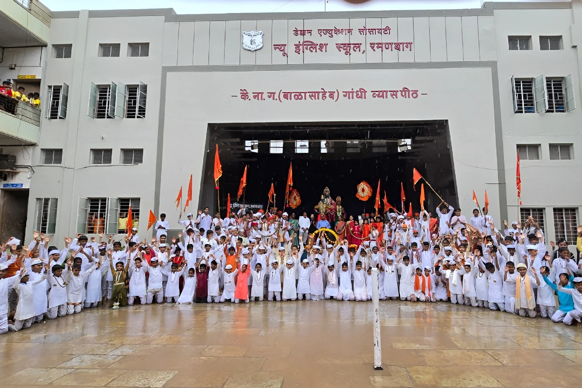 रमणबाग शाळेतील विद्यार्थ्यांनी घेतला आषाढी वारीचा अनुभव